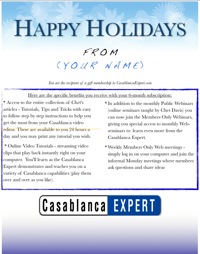 Gift Certificate 1